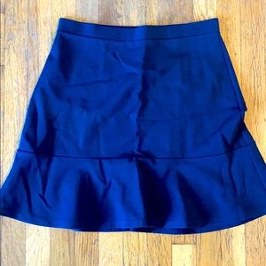 LOFT Navy blue skirt